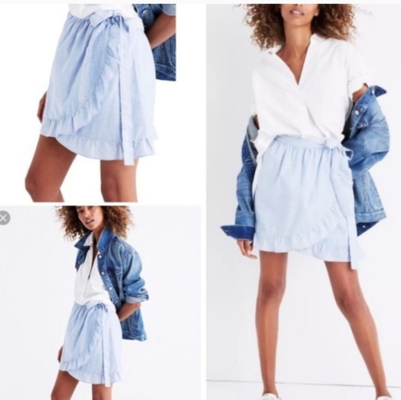 Madewell Dresses & Skirts - Madewell - Wrap Ruffle Skirt